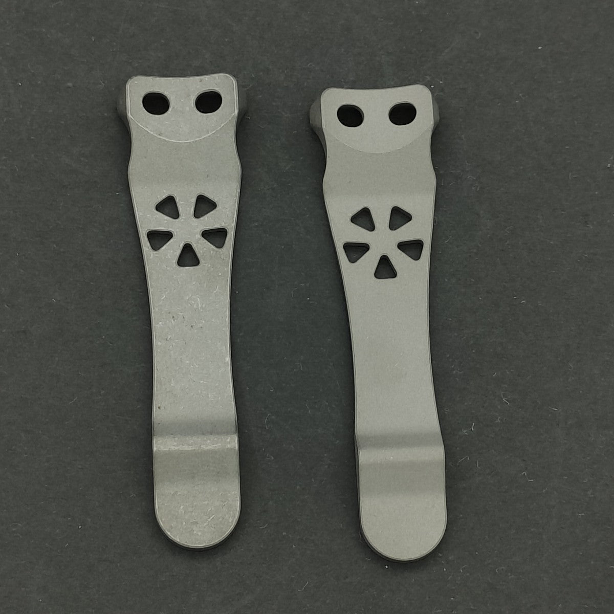 CNC'd Ti clip