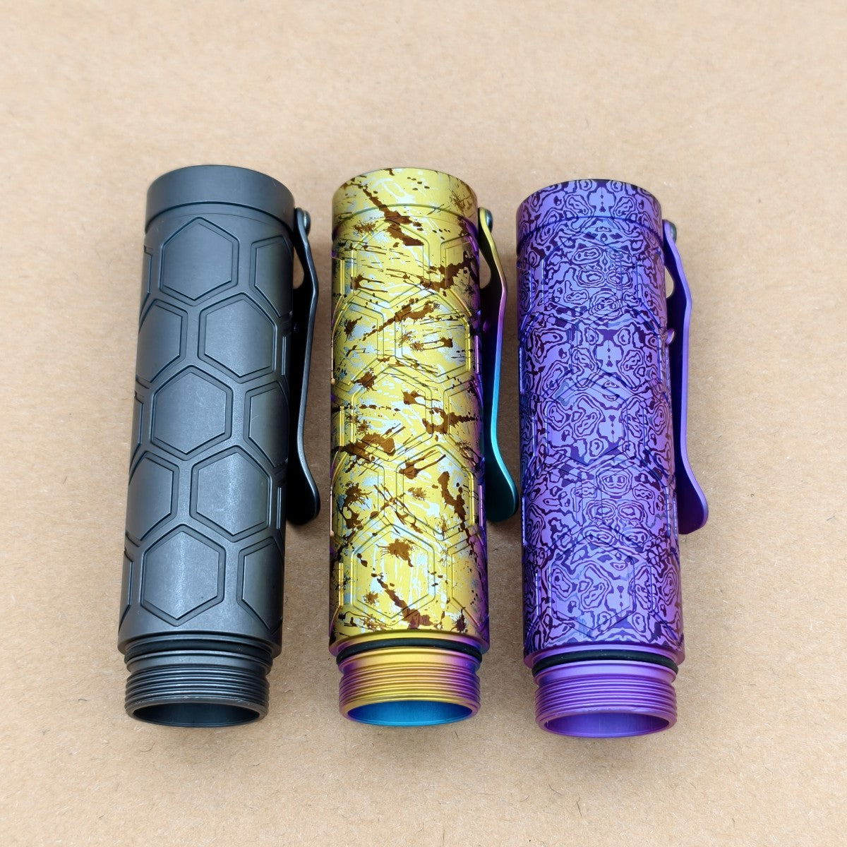 Dawn Hex- Ti anodized
