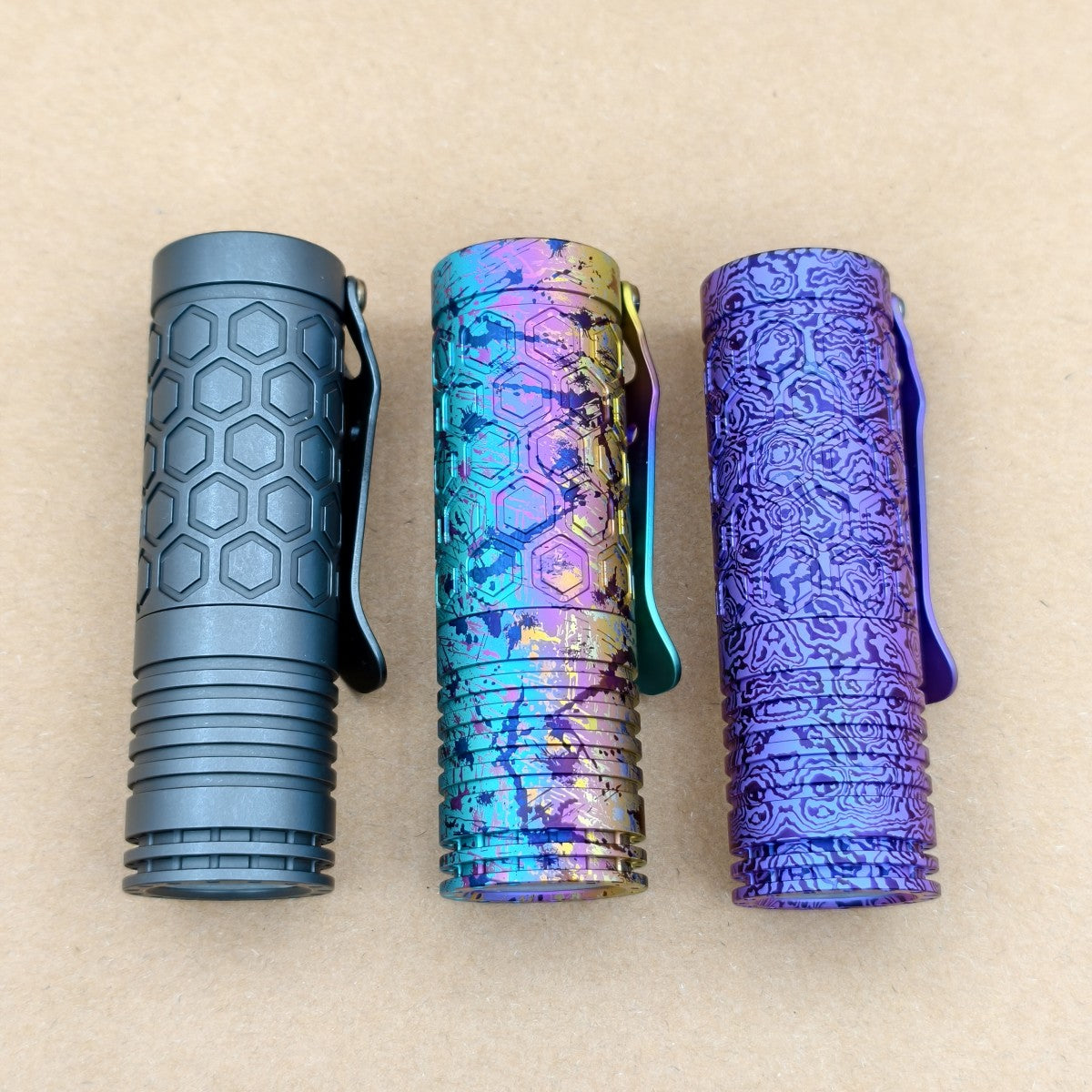 Dawn Hex- Ti anodized