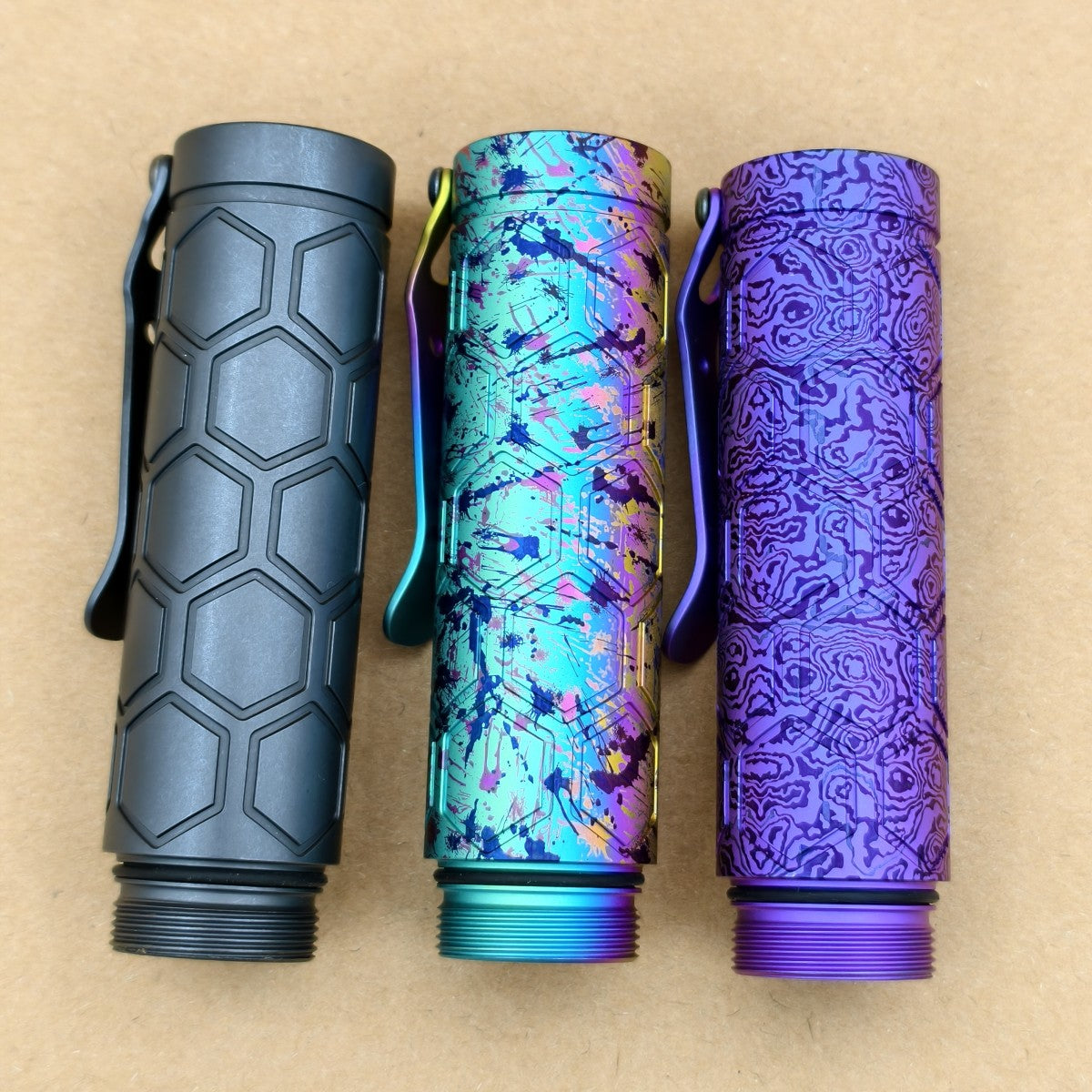 Dawn Hex- Ti anodized
