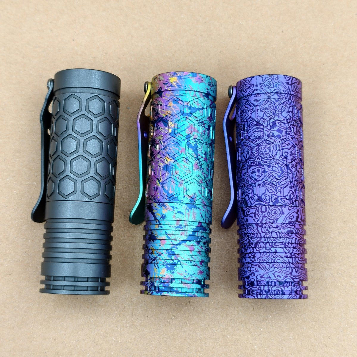 Dawn Hex- Ti anodized