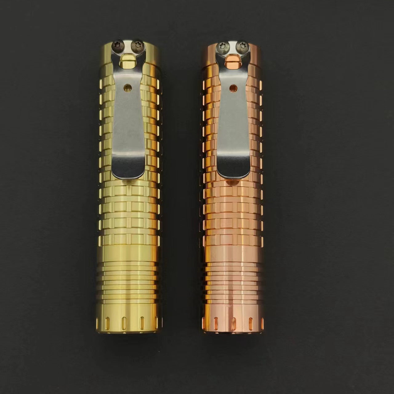 ReyLight Dawn- Copper, Brass, Nichia 519a 4000K R9080