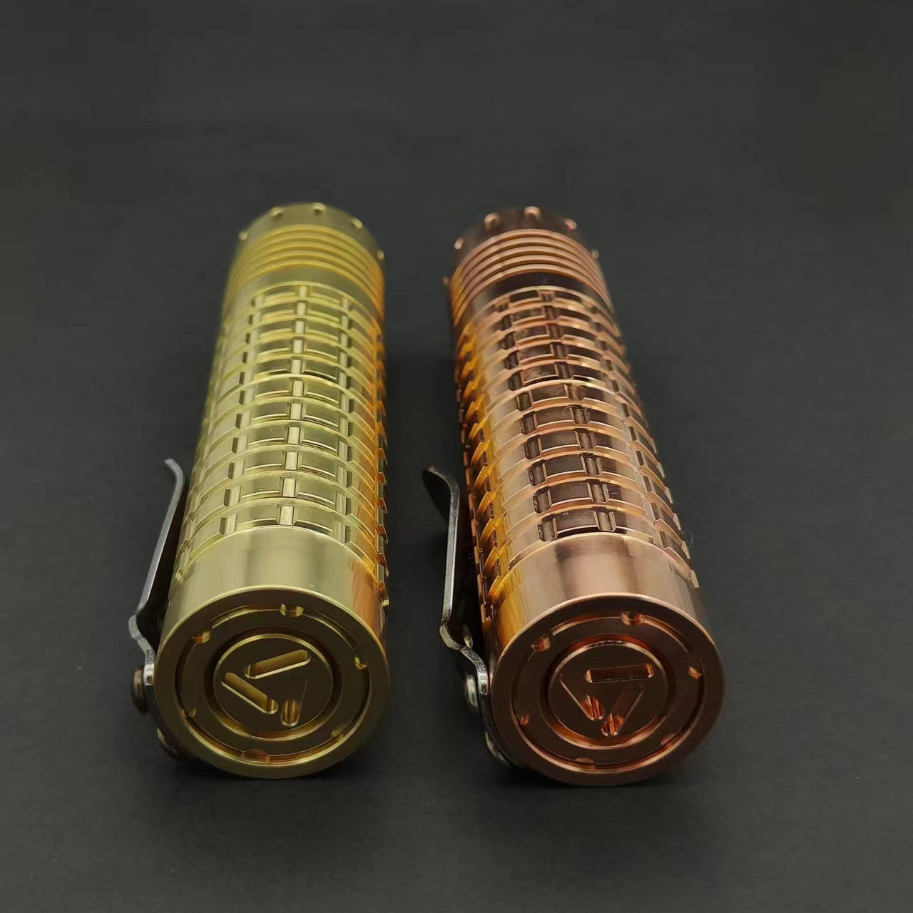ReyLight Dawn- Copper, Brass, Nichia 519a 4000K R9080