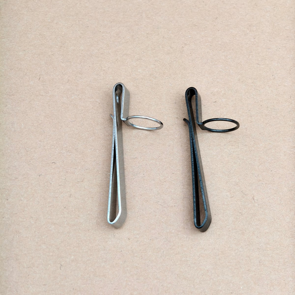 Clip for Pineapple mini or penlight- stainless steel