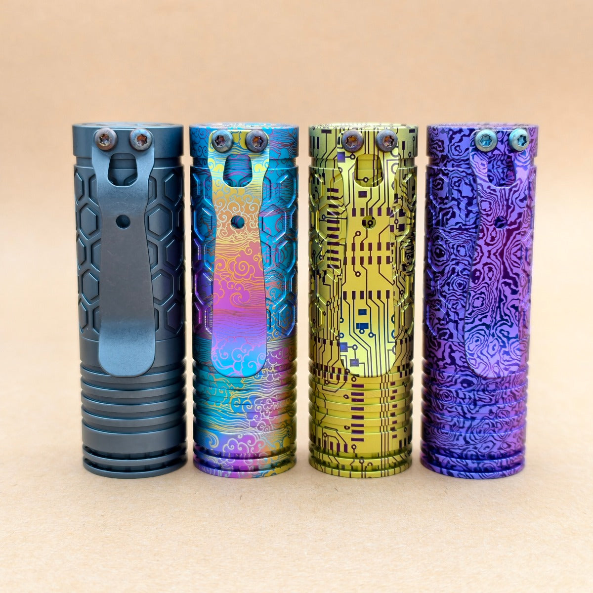 Dawn Hex- Ti anodized