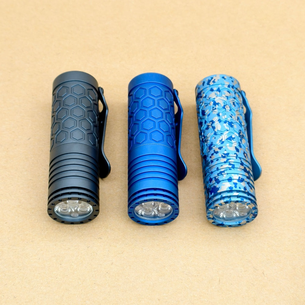 Dawn Hex- Ti anodized  18350 model