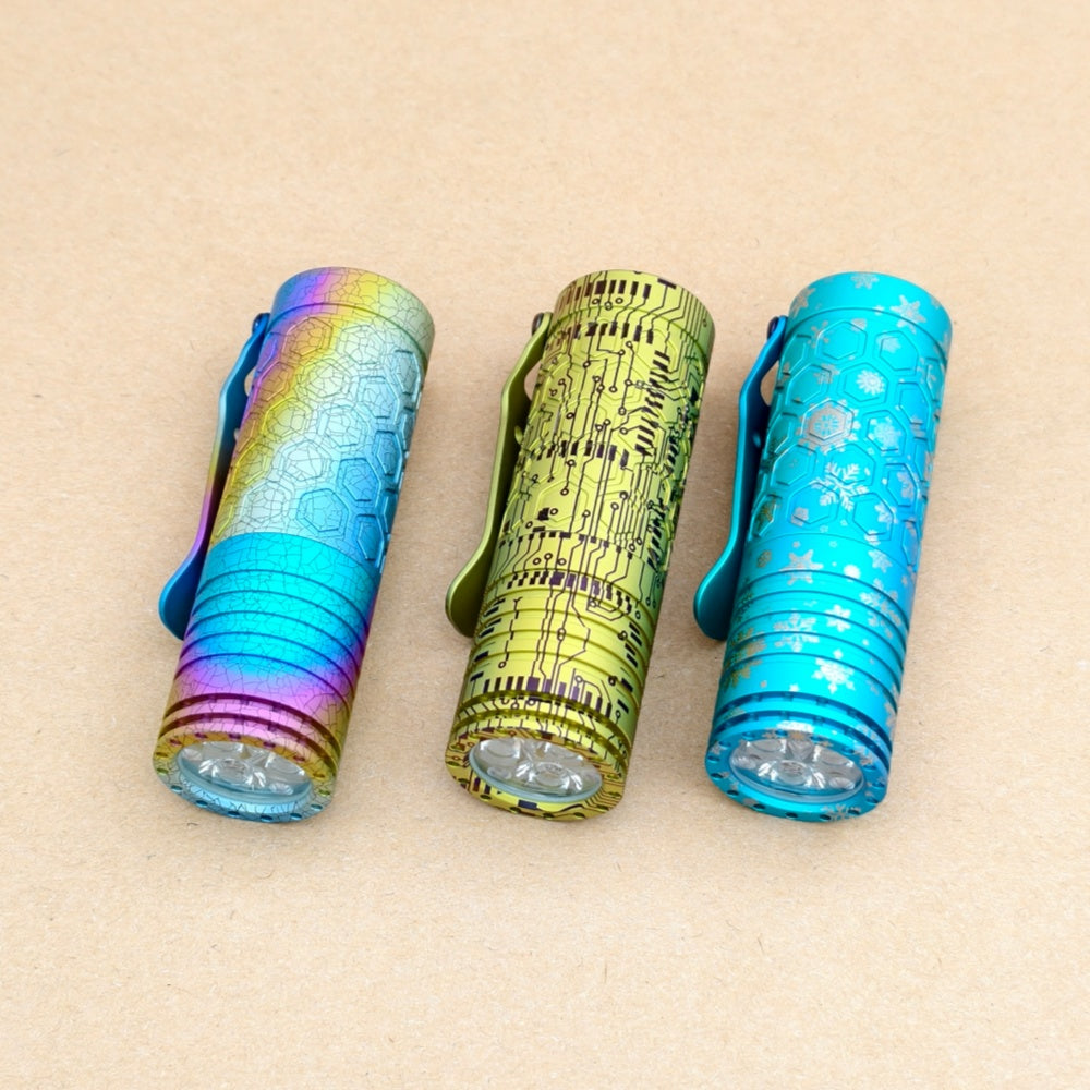 Dawn Hex- Ti anodized  18350 model