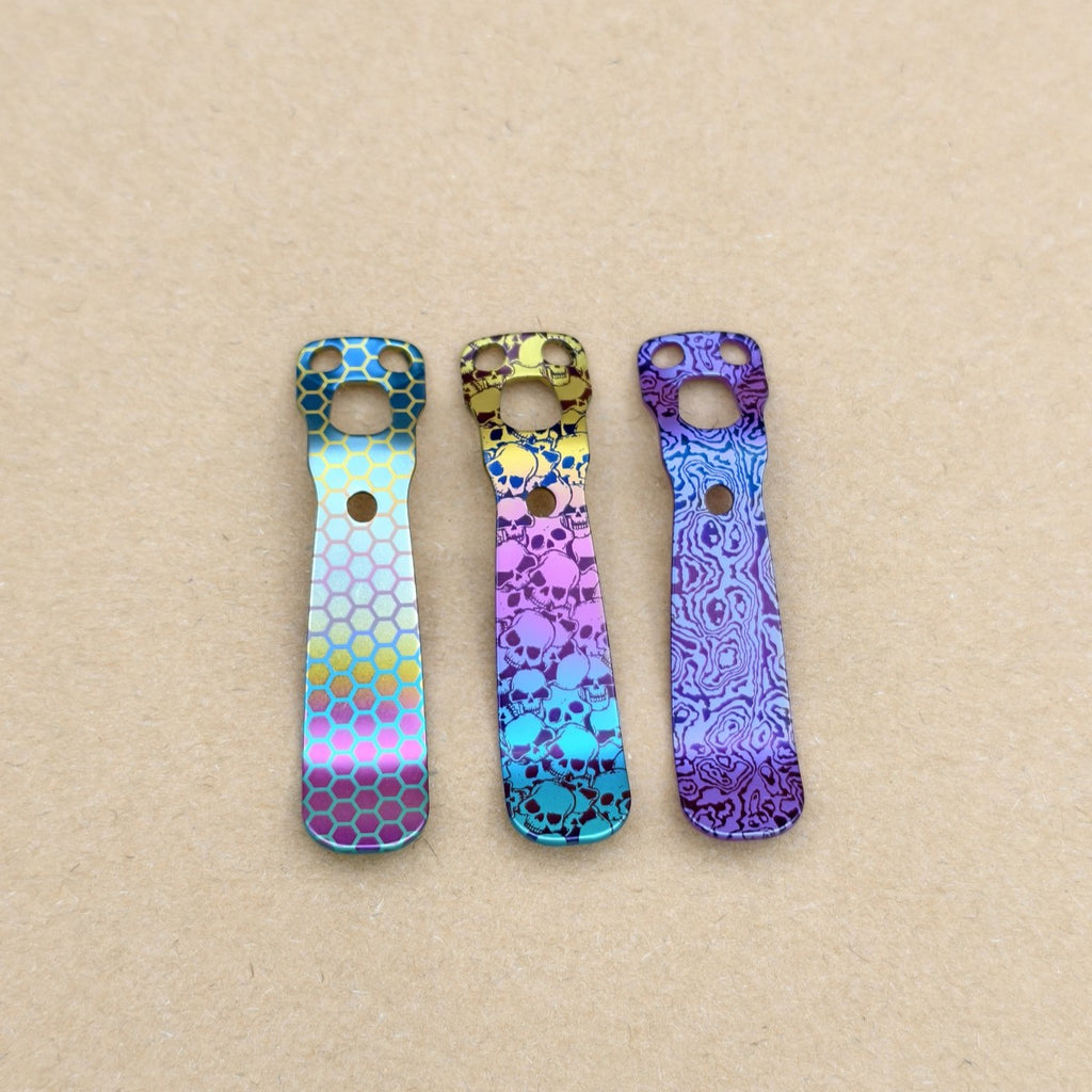 Clip for Dawn or rook- Titanium
