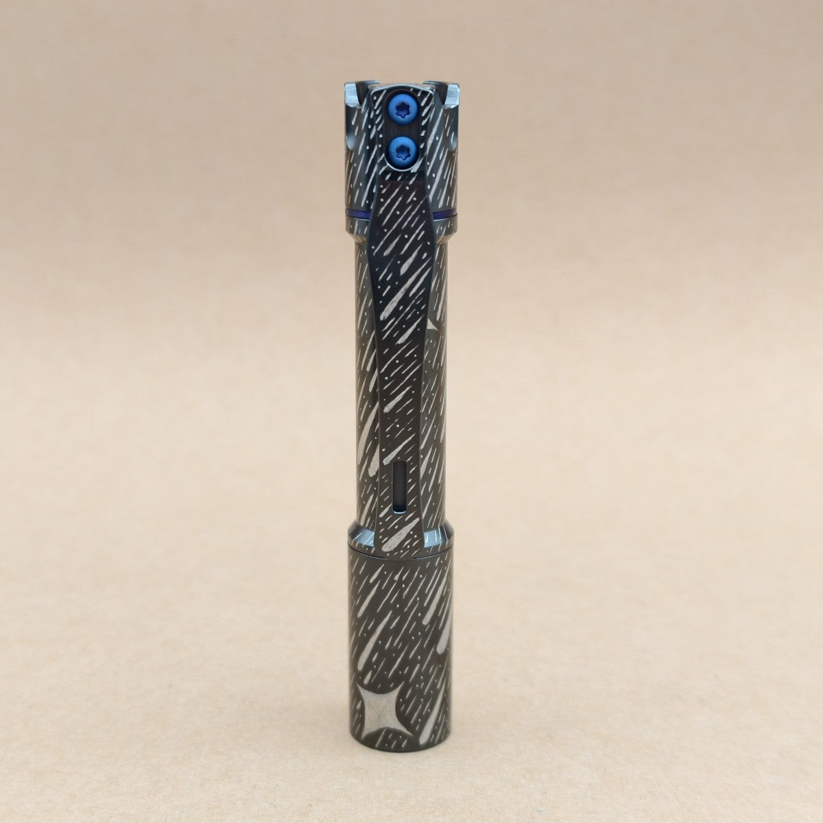 Pineapple mini MK II- Zirconium- hand carved
