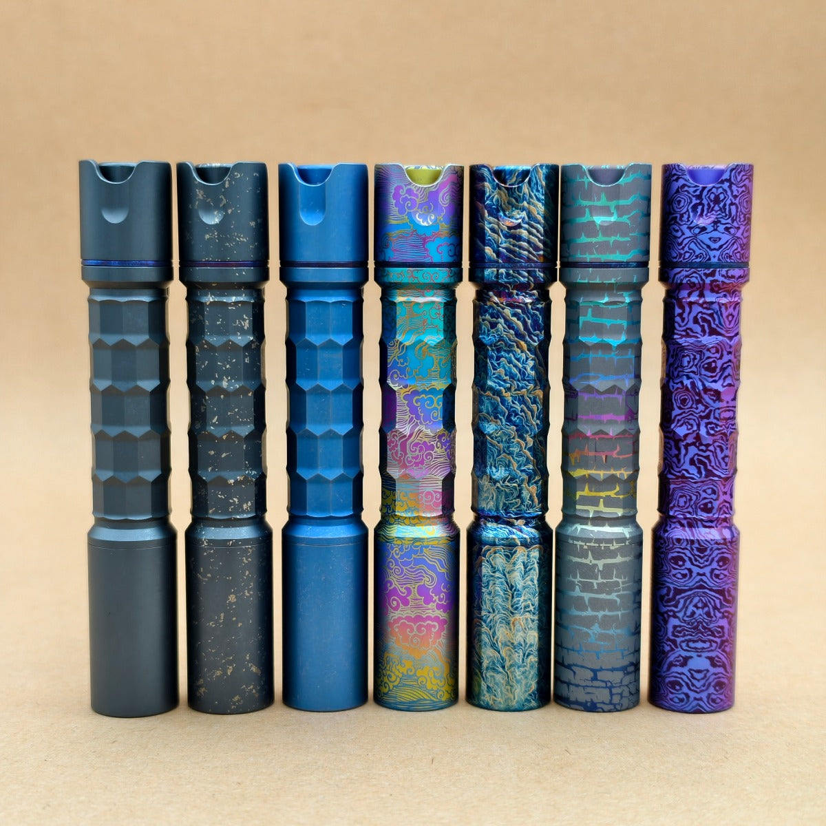 Reylight Pineapple mini MK3 Ti Krystal Anodized Nichia 519a 4000K