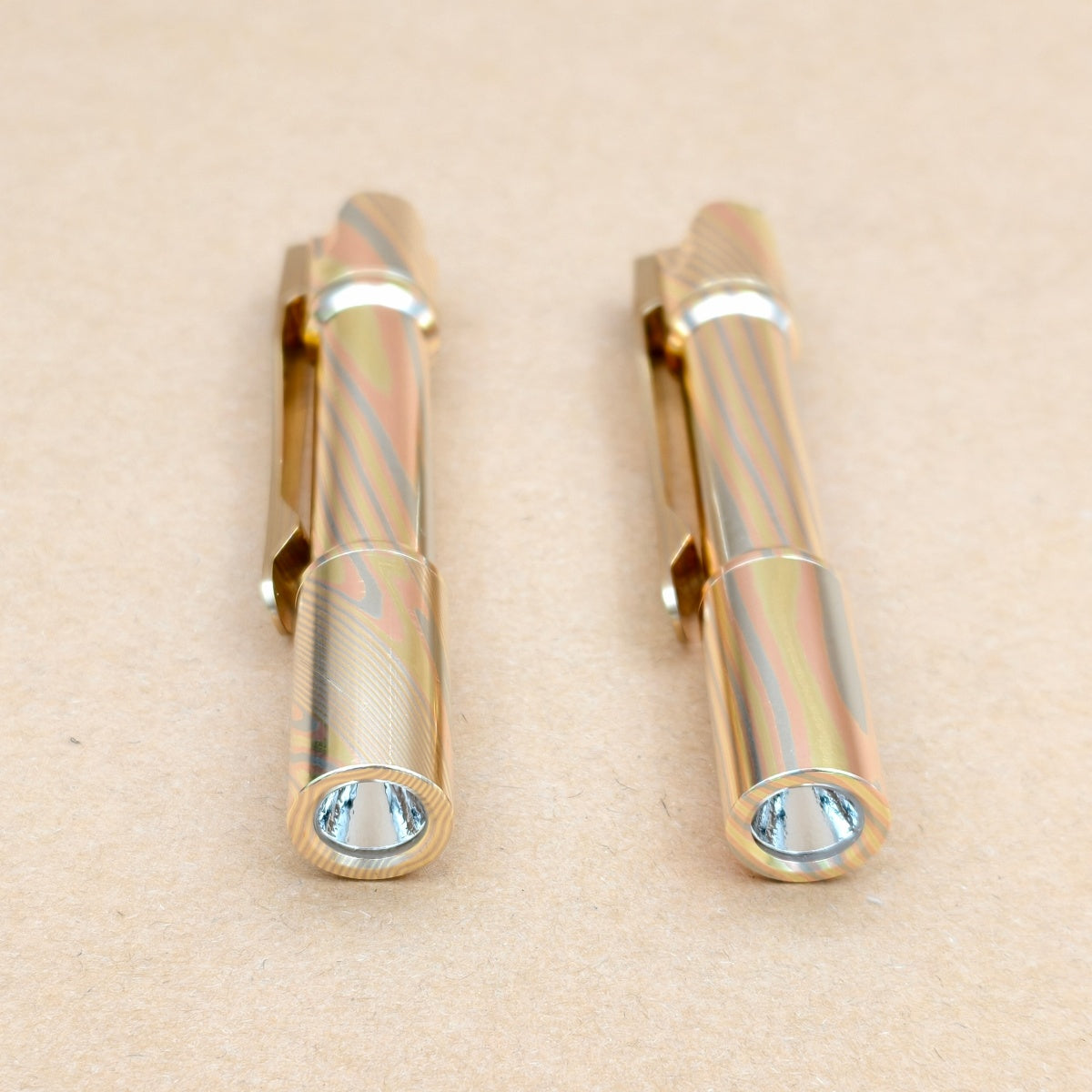 Pineapple mini- MK3 Timascus+ Mokume+ Zirconium