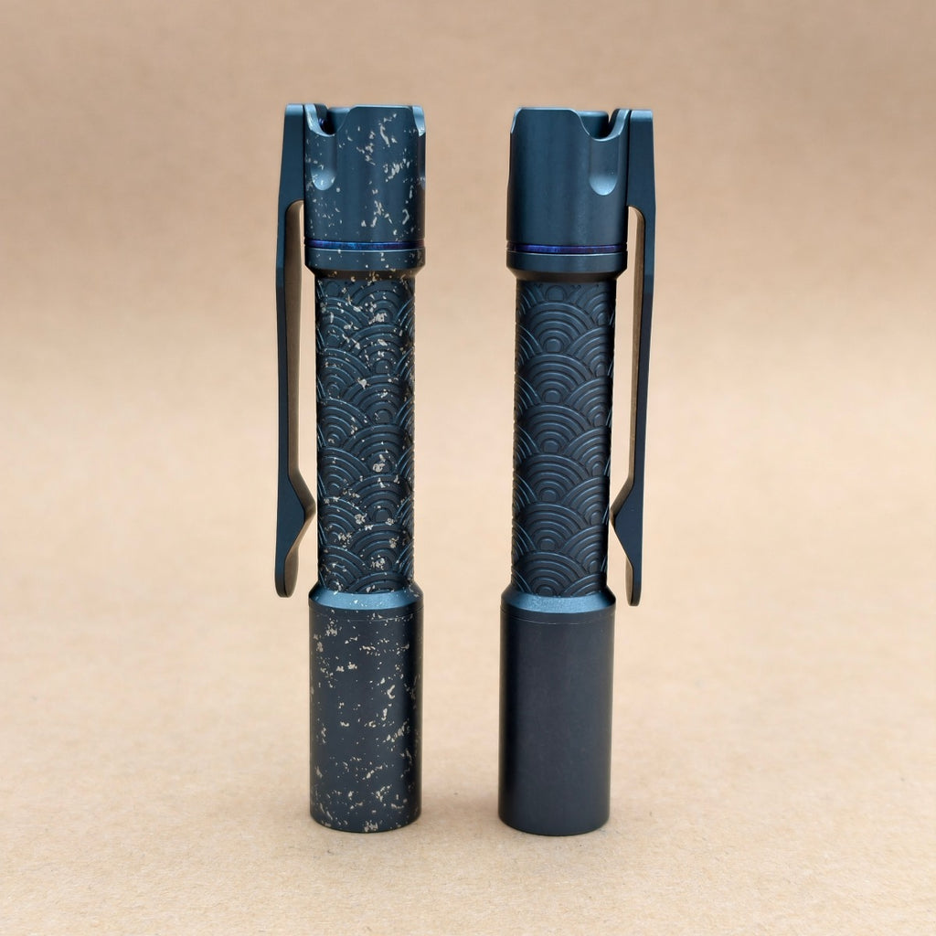 Pineapple mini MK3-Ti Seigaiha- Anodized