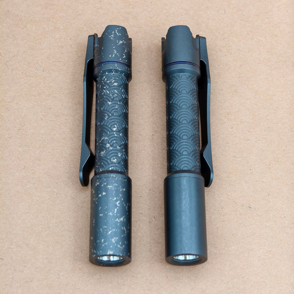 Pineapple mini MK3-Ti Seigaiha- Anodized