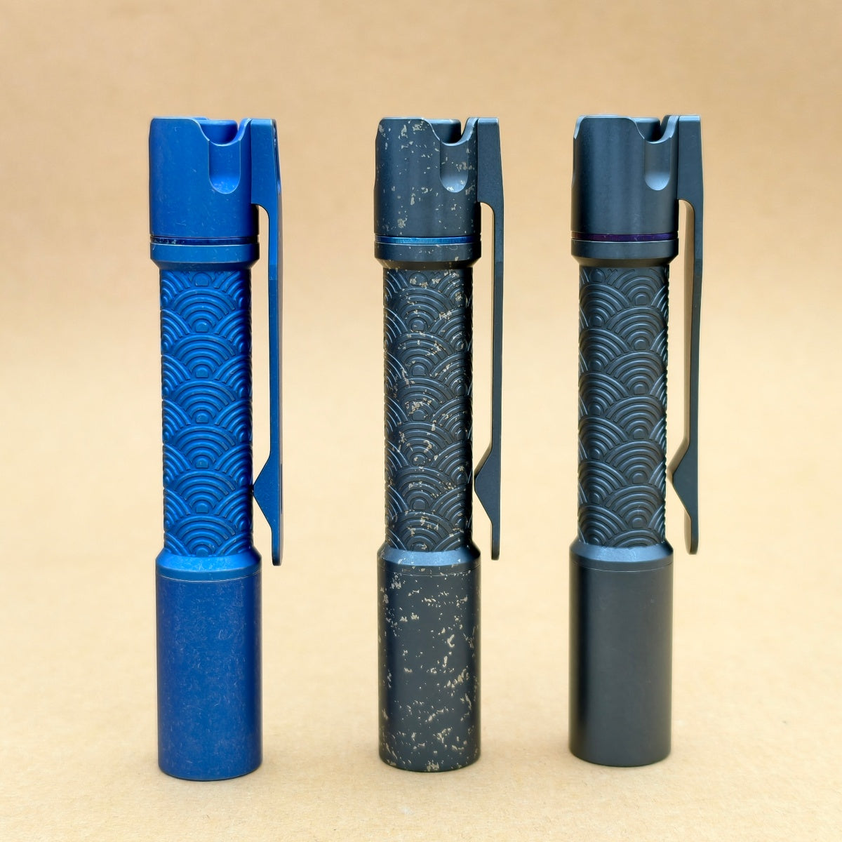 Pineapple mini MK3-Ti Seigaiha- Anodized