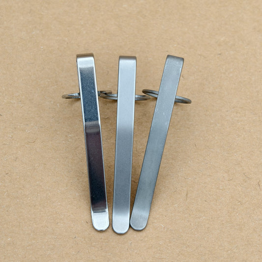 Deep carry clip for Pineapple mini-Steel