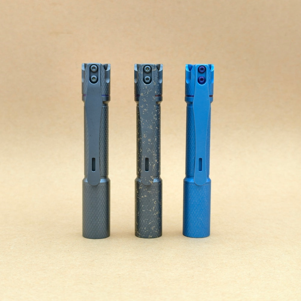 Pineapple mini MK3 Ti - Crosshatch- anodized