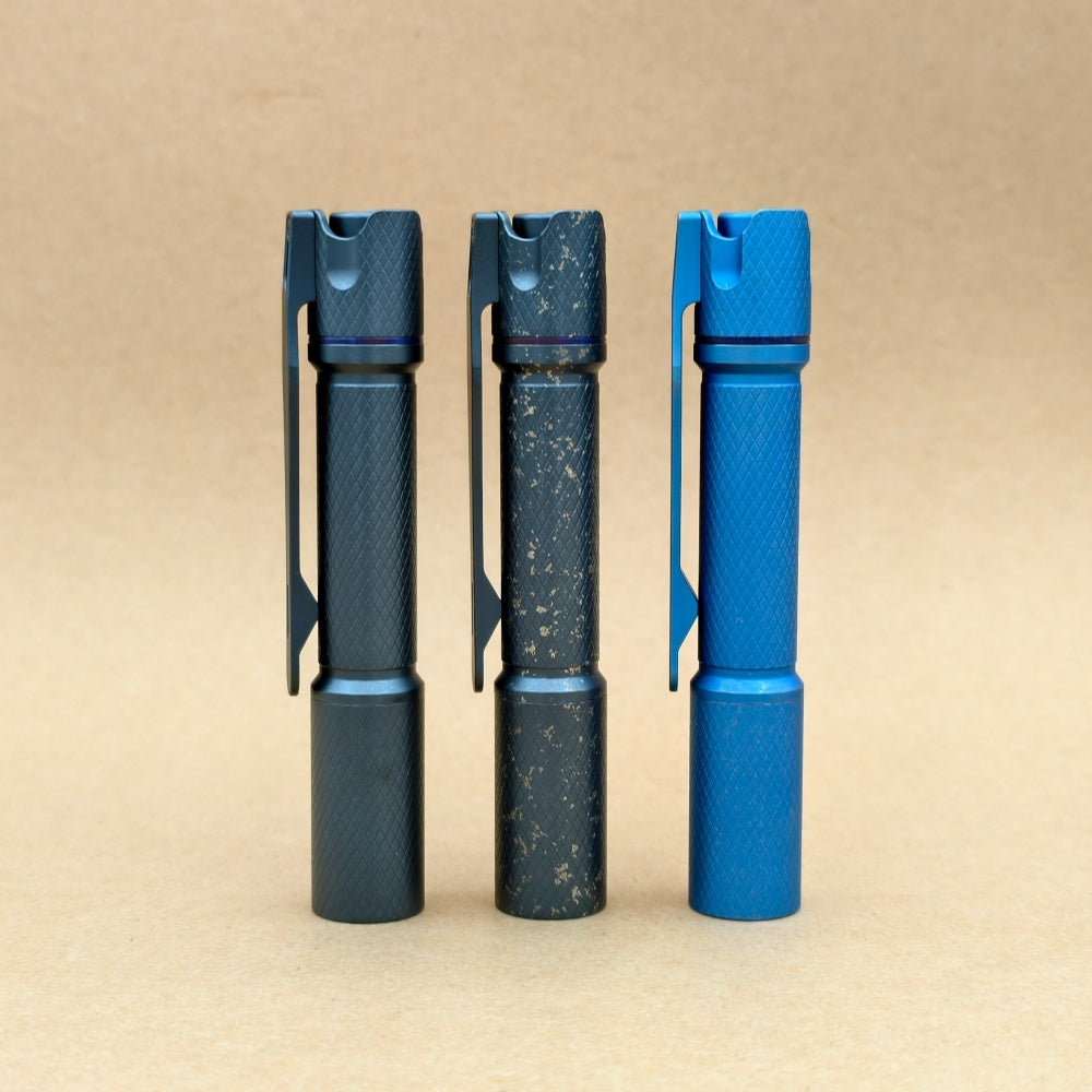 Pineapple mini MK3 Ti - Crosshatch- anodized