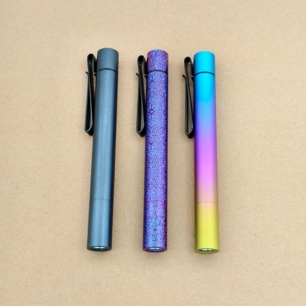 Penlight- Ti Cylinder anodized