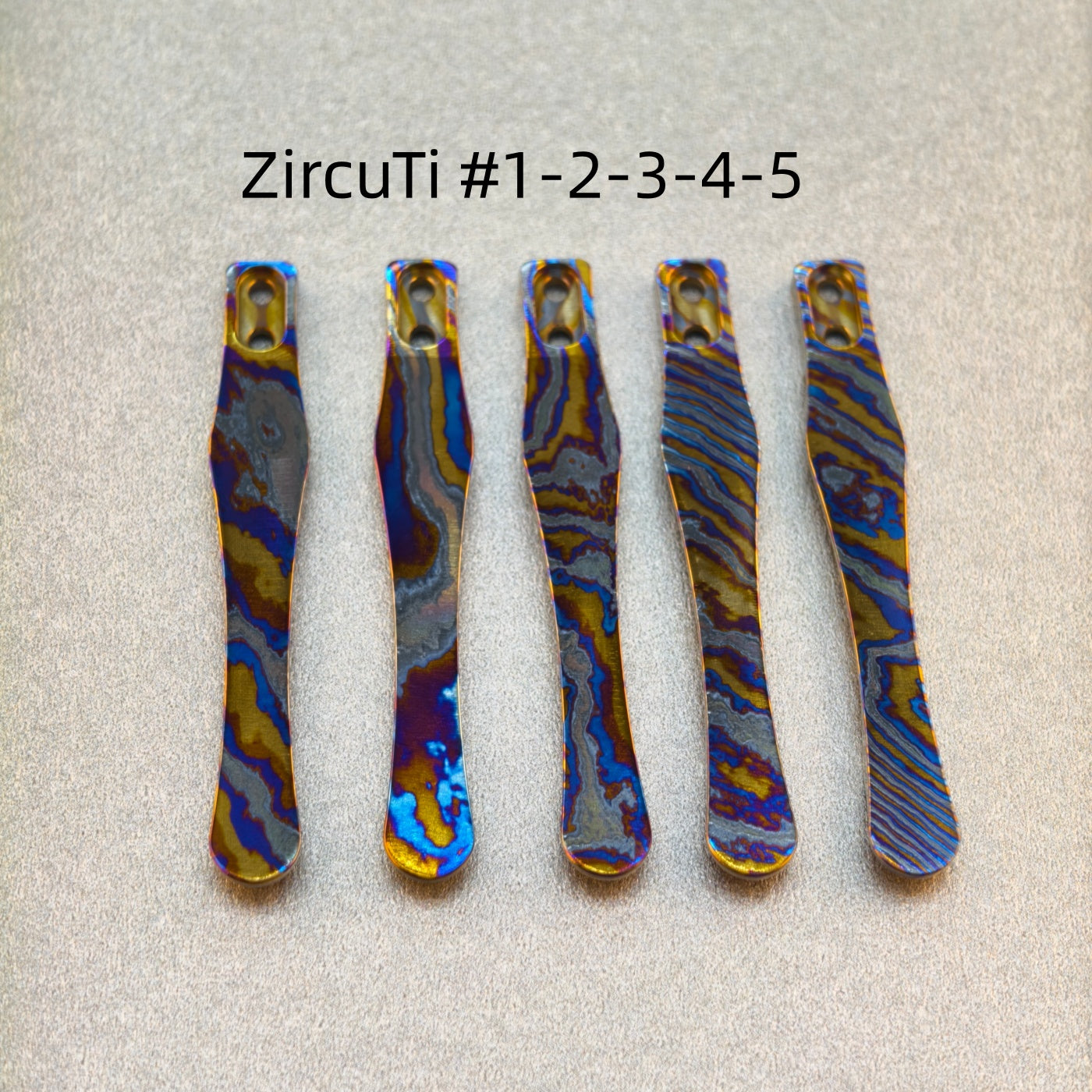 CNC clip for mini or penlight- ZircuTi