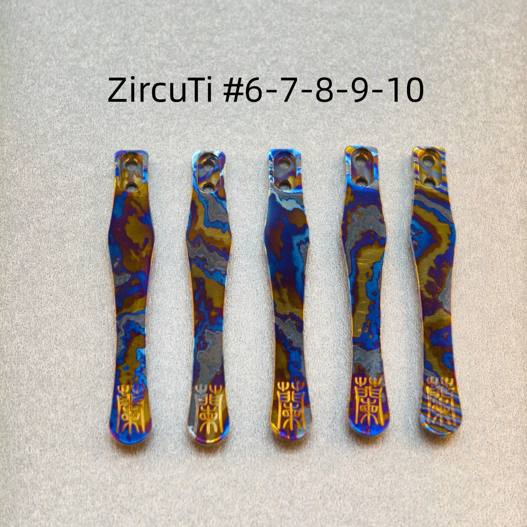 CNC clip for mini or penlight- ZircuTi