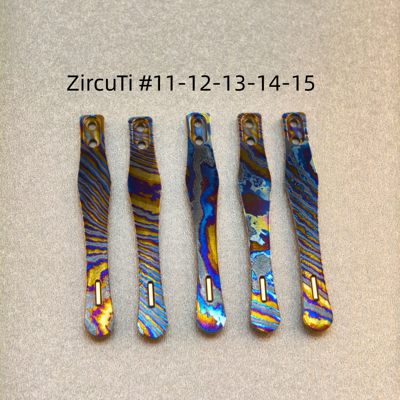 CNC clip for mini or penlight- ZircuTi