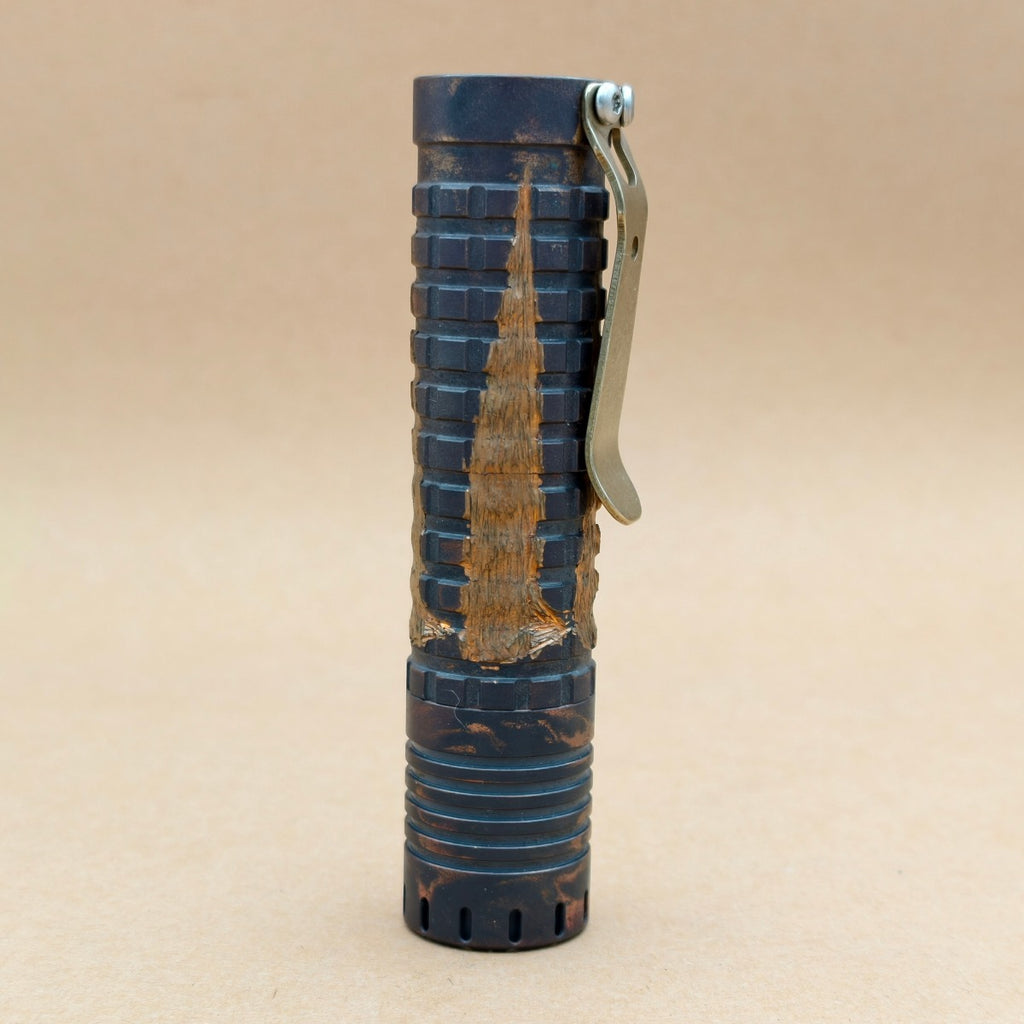 DAWN Copper- Force patina and hand carved