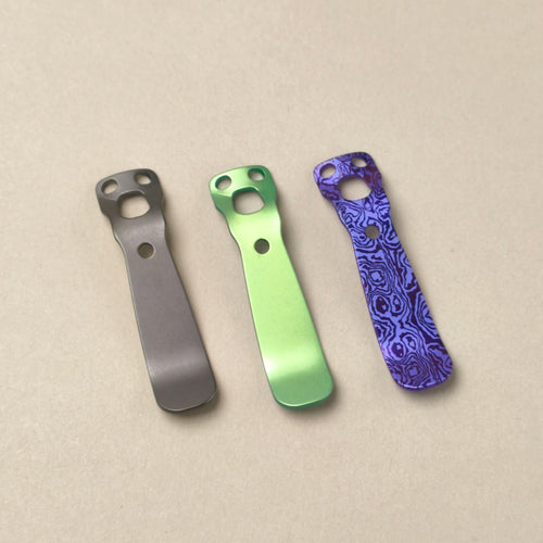 Clip for Dawn or rook- Titanium