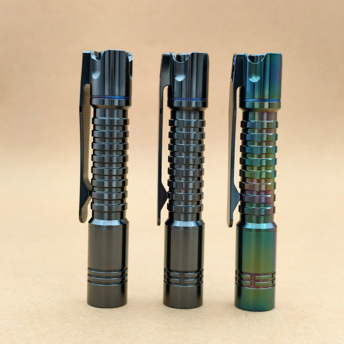 Pineapple mini- MK3 Timascus+ Mokume+ Zirconium