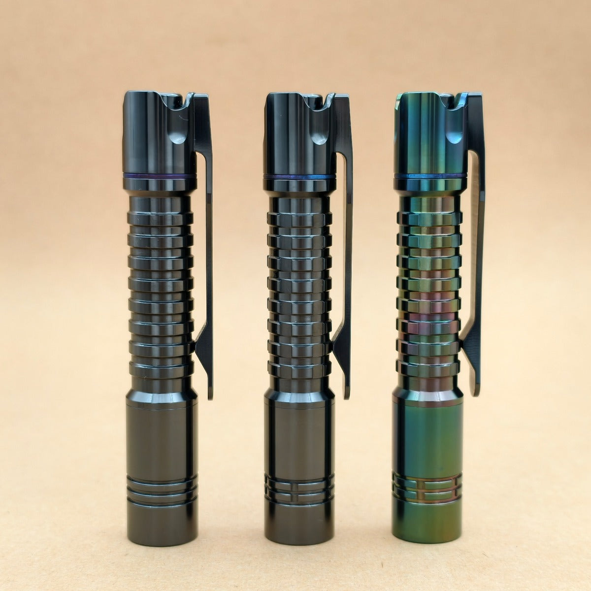 Pineapple mini- MK3 Timascus+ Mokume+ Zirconium