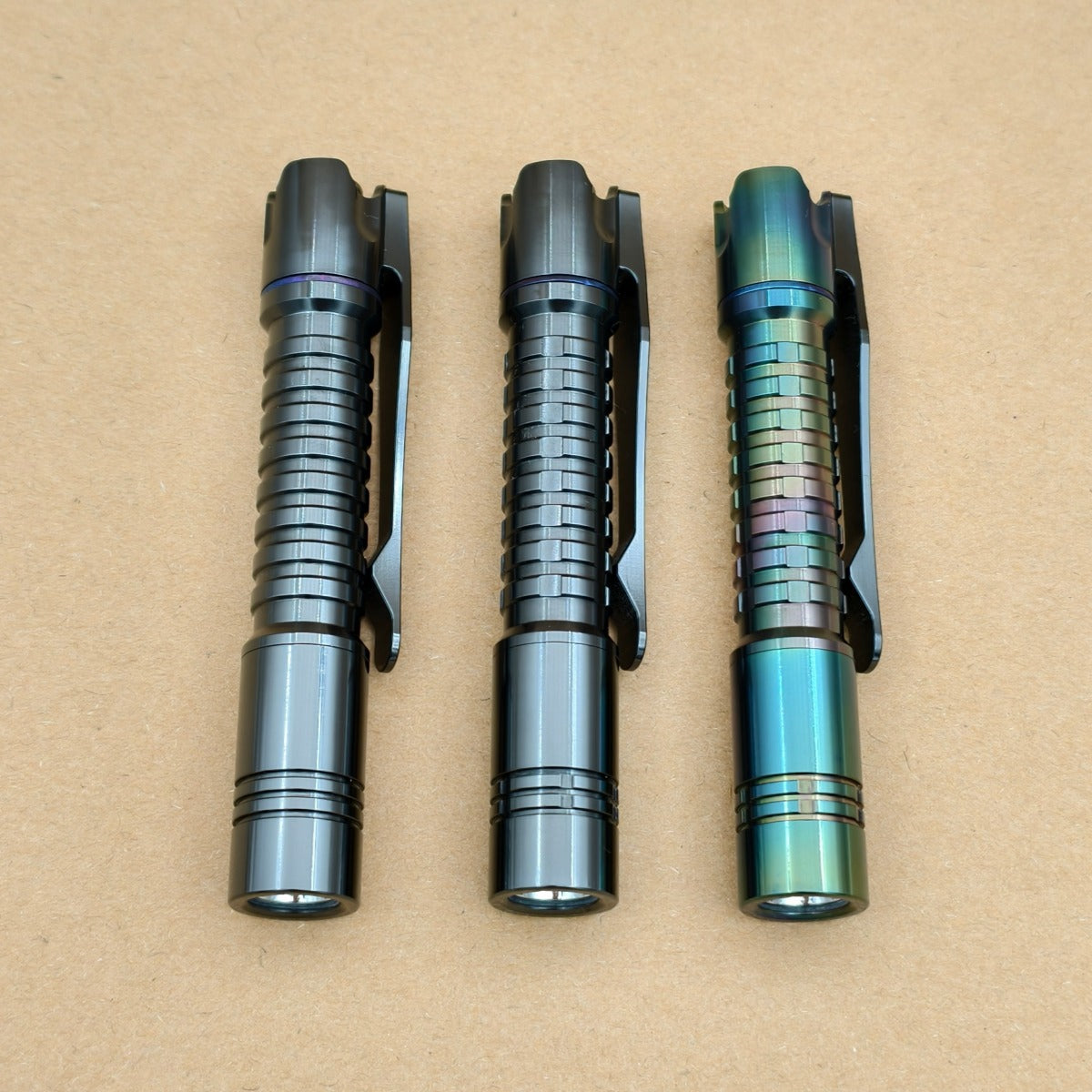 Pineapple mini- MK3 Timascus+ Mokume+ Zirconium