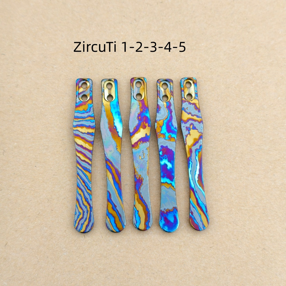 CNC clip for mini or penlight- ZircuTi