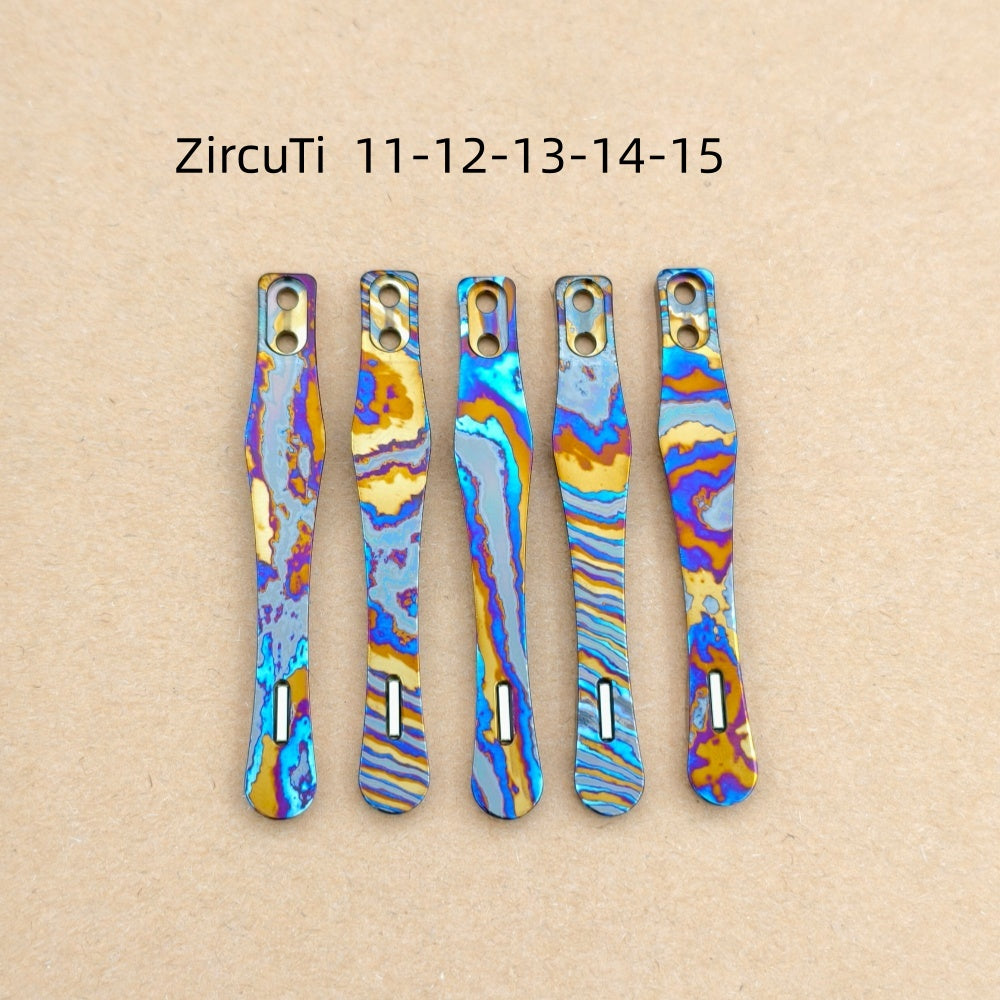 CNC clip for mini or penlight- ZircuTi