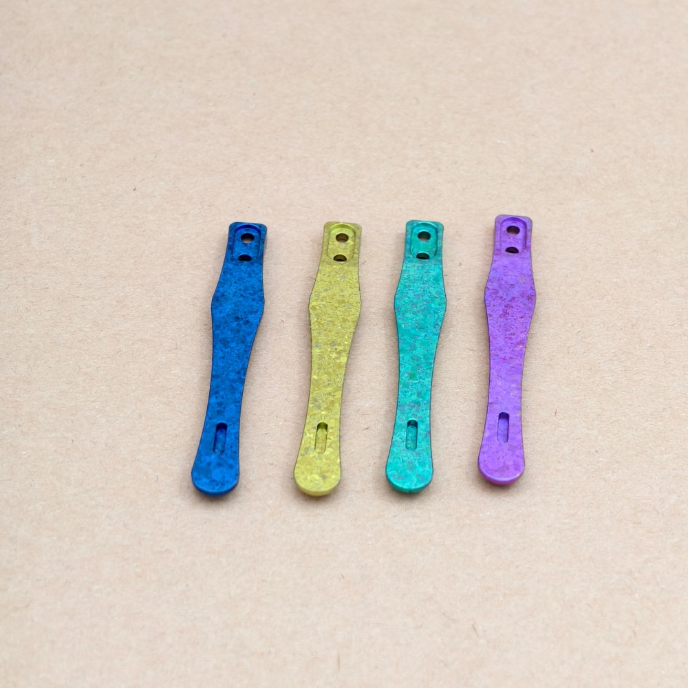 CNC clip for mini or penlight- Crystallized Ti