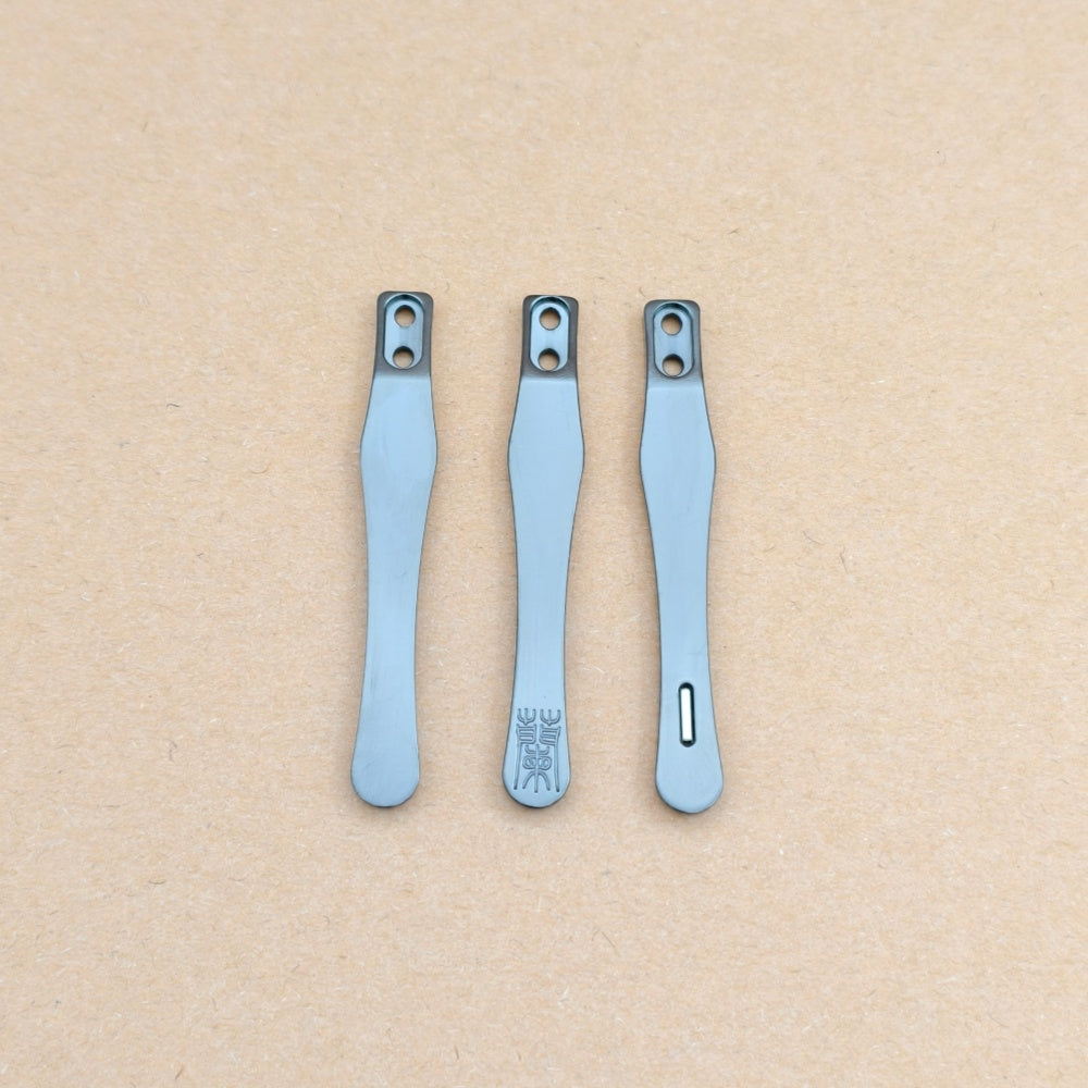 CNC clip for mini or penlight- Zirconium