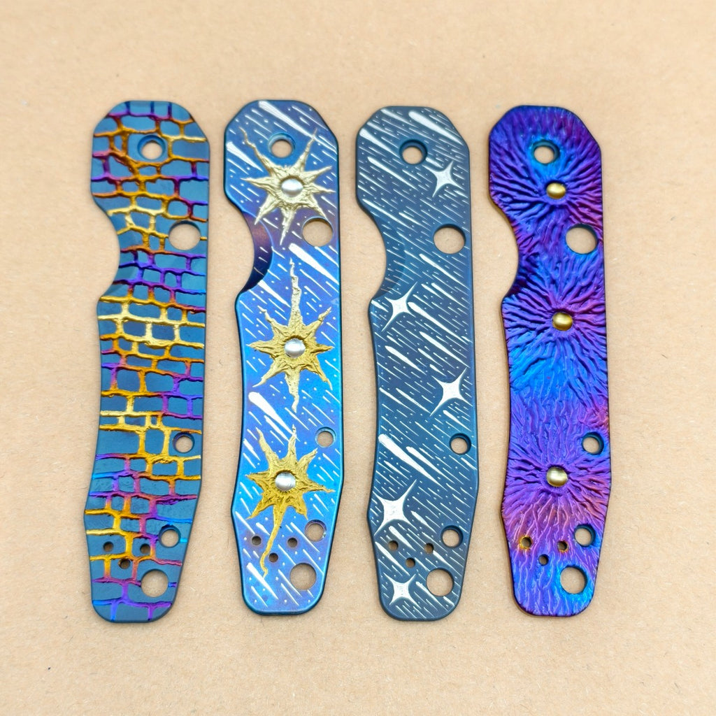 Smock Scales-Ti carved